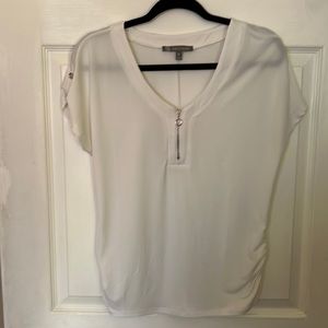 White shirt sleeve women’s top size medium